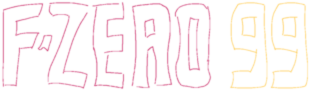F-Zero 99 logo sketch